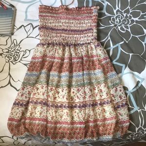 ADORABLE floral halter sundress